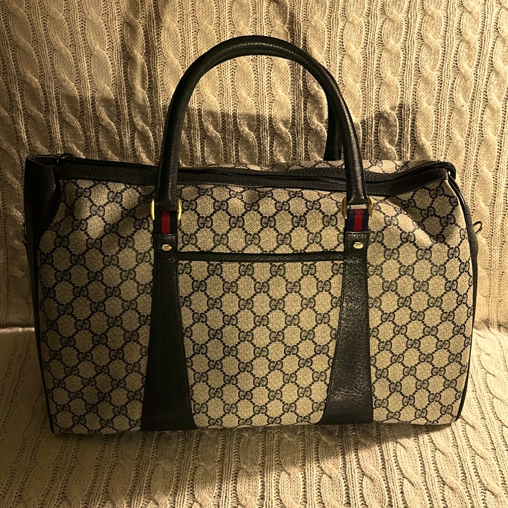 Gucci Accessory Collection Navy Bag